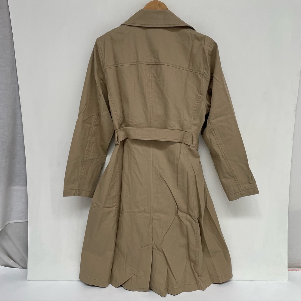 GAP Women's Beige Rain Trench Coat NWT Original Packaging - Picture 9 of 15